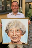 Anerkendt portrætmaler bedste portrætmaler Peter Bøgelund portrætkunst portrætmaling portrættegning Lise Nørgaard