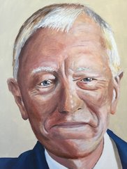 Anerkendt portrætmaler bedste portrætmaler Peter Bøgelund portrætkunst portrætmaling portrættegning Max von Sydow