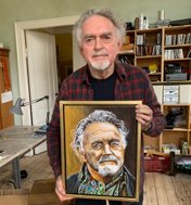 Anerkendt portrætmaler bedste portrætmaler Peter Bøgelund portrætkunst portrætmaling portrættegning Erik Clausen