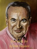 Danmarks bedste portrætmaler anerkendt portrætmaler Peter Bøgelund borgmesterportræt portrættegning Dragør Samuel Rachlin