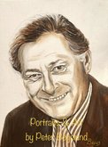 Danmarks bedste portrætmaler anerkendt portrætmaler Peter Bøgelund borgmesterportræt portrættegning Dragør Poul Reichardt