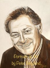 Anerkendt portrætmaler bedste portrætmaler Peter Bøgelund portrætkunst portrætmaling portrættegning Poul Reichardt